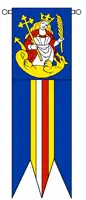 Kombinovaná, alebo tiež 'veľká' koruhva Lamača predstavuje spojenie koruhvy so znakovou zástavou, ktorá sa pridáva k priečnemu rahnu do hornej časti zástavy.