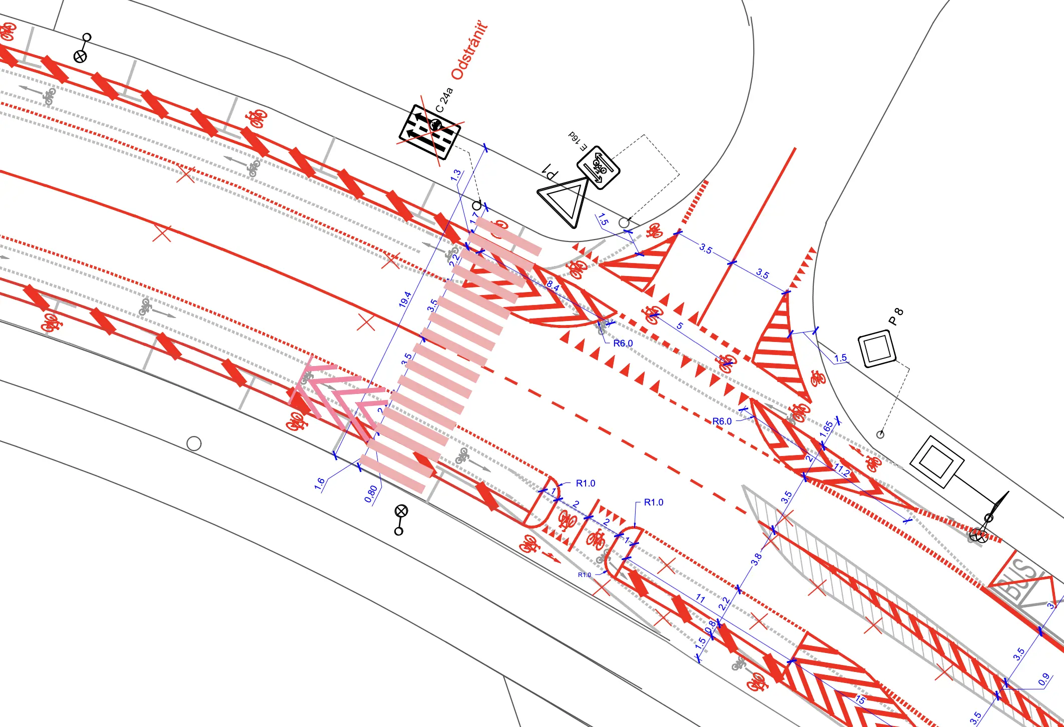A blueprint of a roadDescription automatically generated
