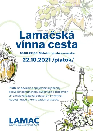 Pozývame vás na Lamačskú vínnu cestu (22.10)