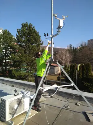 Meteostanica na budove miestneho úradu je súčasťou medzinárodného projektu