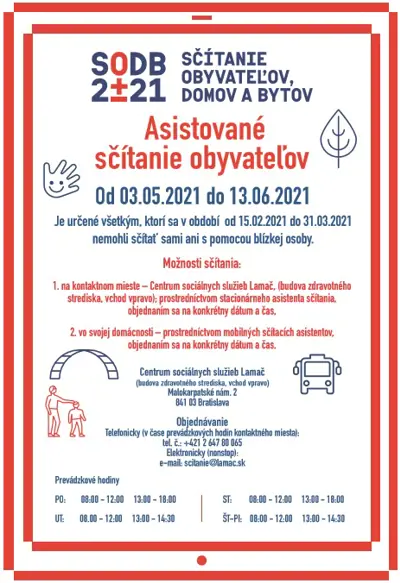 Asistované sčítanie obyvateľov odštartovalo 3. mája