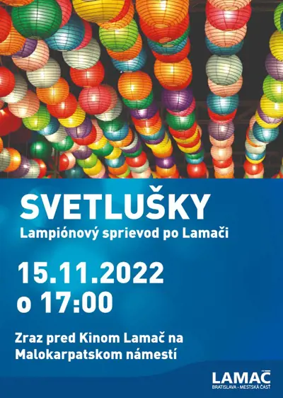 Pozývame vás na lampiónový sprievod po Lamači (15.11.)