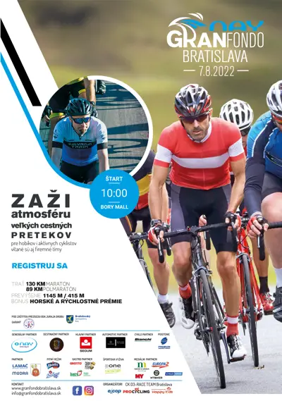 Pozývame vás na cyklomaratón NAY Granfondo (7.8.)