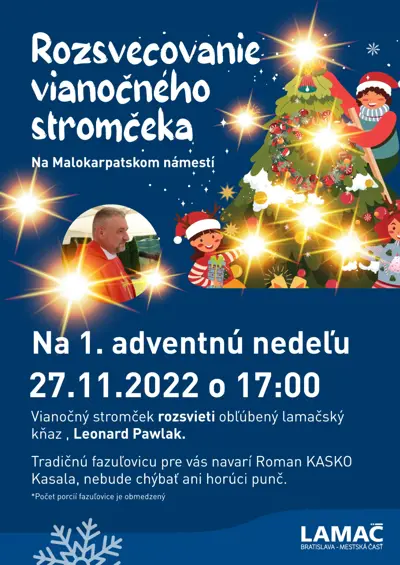 Rozsvieťte s nami vianočný stromček (27.11)