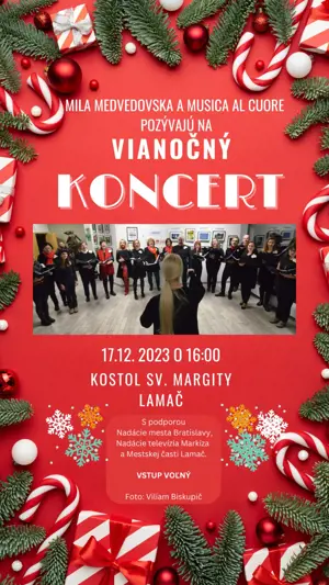 Vianočný koncert Musica al cuore (17.12.)