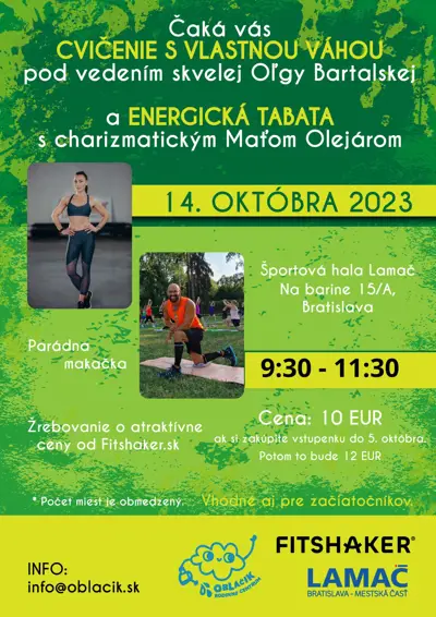 Parádna makačka s Oľgou Bartalskou a Maťom Olejárom (14.10.)