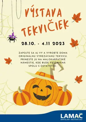 Výstava tekvičiek (28.10. - 4.11.)