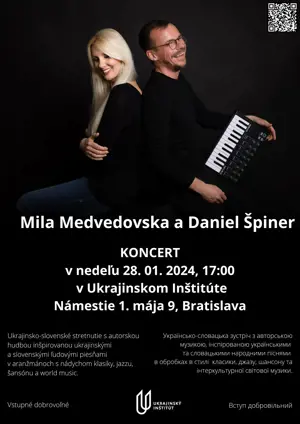 Koncert Mily Medvedovskej a Daniela Špinera