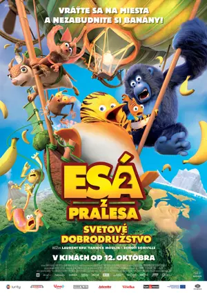 Kino: Esá z pralesa 2: Svetové dobrodružstvo