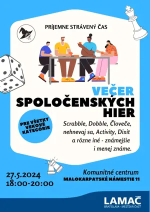 Večer spoločenských hier