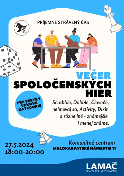 Večer spoločenských hier