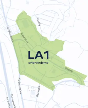 Pripomienkovanie: Rezidentská parkovacia zóna LA1