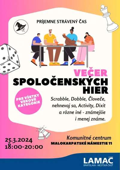 Večer spoločenských hier