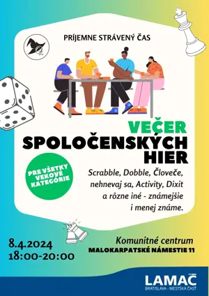 Večer spoločenských hier