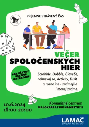 Večer spoločenských hier