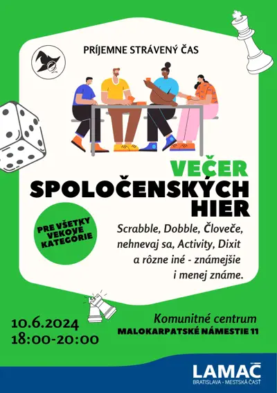 Večer spoločenských hier