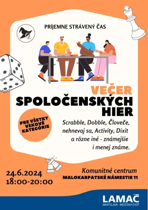 Večer spoločenských hier
