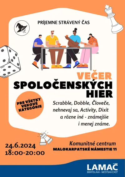 Večer spoločenských hier