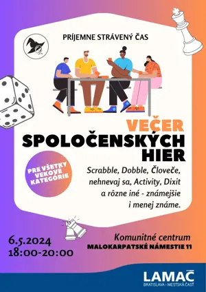 Večer spoločenských hier 