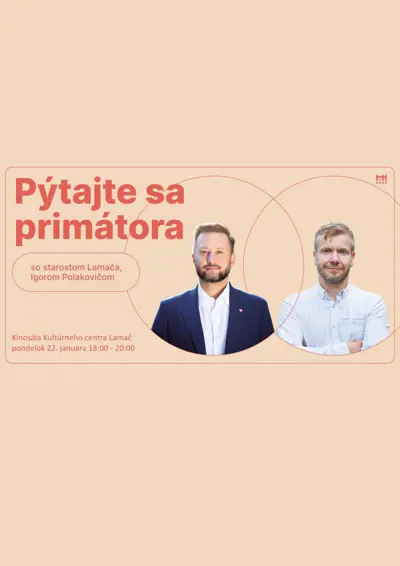 Diskusia s primátorom Matúšom Vallom (22.1.) 