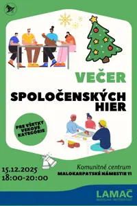 Večer spoločenských hier