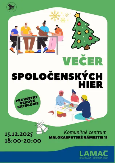 Večer spoločenských hier