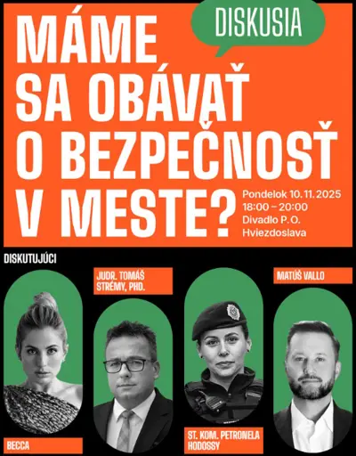 Máme sa obávať o bezpečnosť v meste?