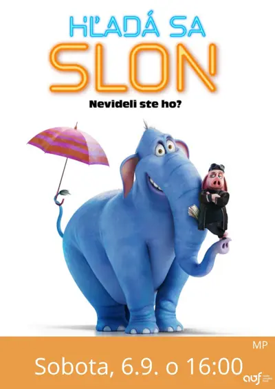 Kino: Hľadá sa slon
