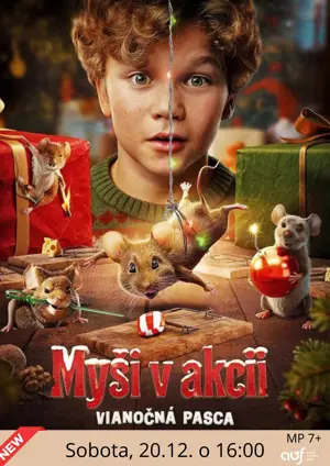 Kino pre deti: Myši v akcii: Vianočná pasca