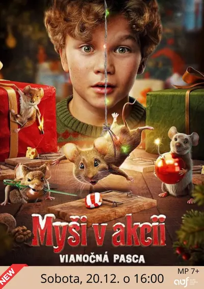 Kino pre deti: Myši v akcii: Vianočná pasca