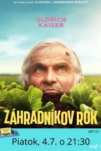 Letné kino: Záhradníkov rok