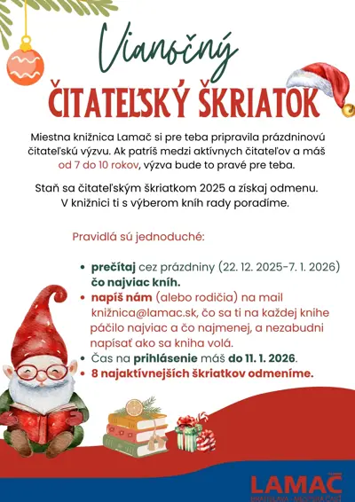 Prázdninová čitateľská výzva