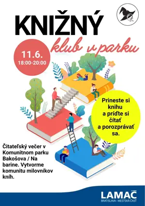 Knižný klub v parku