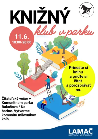 Knižný klub v parku