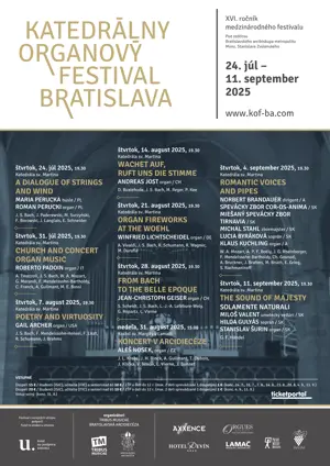 Katedrálny organový festival Bratislava 2025