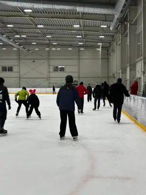 Verejné korčuľovanie počas sviatkov