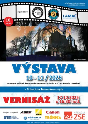 Vernisáž 10. ročníka Lamačského fotomaratónu 
