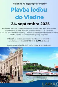 Zájazd seniorov do Viedne