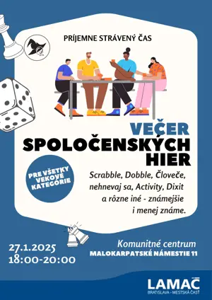 Večer spoločenských hier