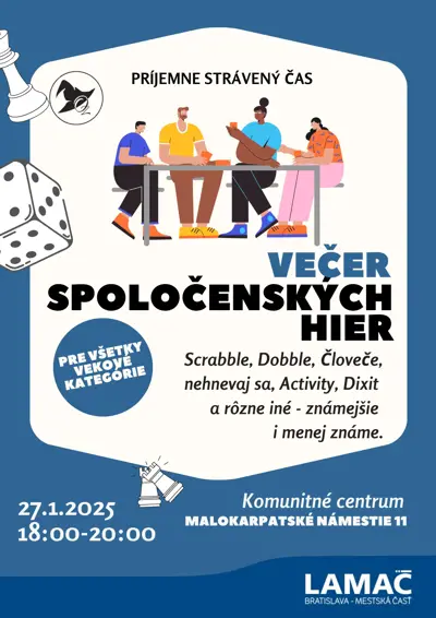 Večer spoločenských hier