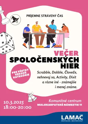 Večer spoločenských hier