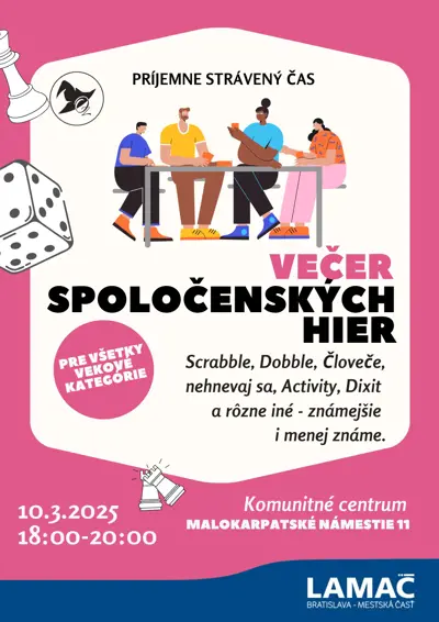 Večer spoločenských hier