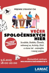 Večer spoločenských hier