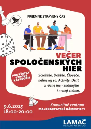 Večer spoločenských hier