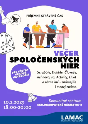 Večer spoločenských hier
