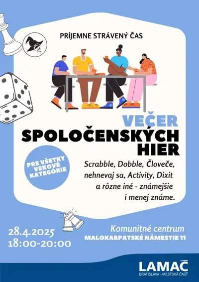 Večer spoločenských hier