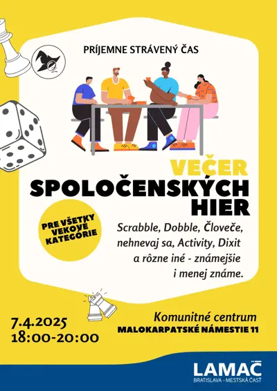 Večer spoločenských hier