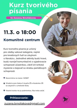 Kurz tvorivého písania