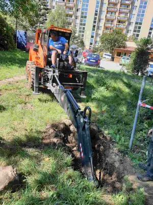 Obmedzenie dopravy na ulici Na barine 19. a 20. 08. 2025