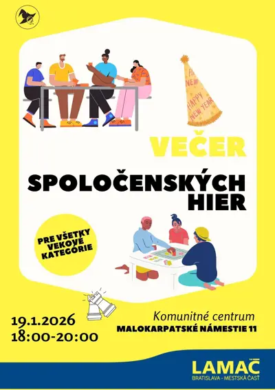 Večer spoločenských hier